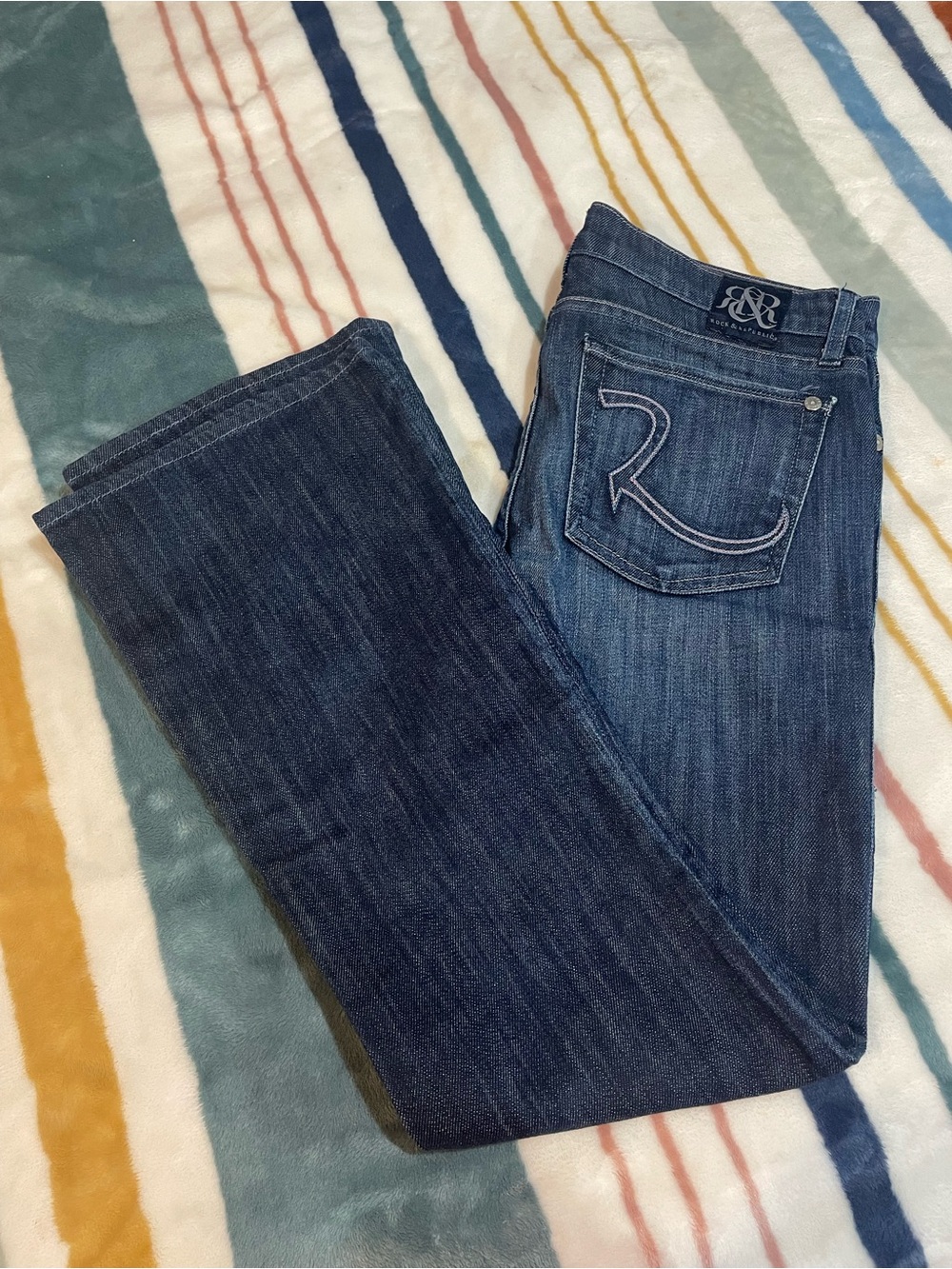 Rock & Republic Dark Blue Bootcut Jeans